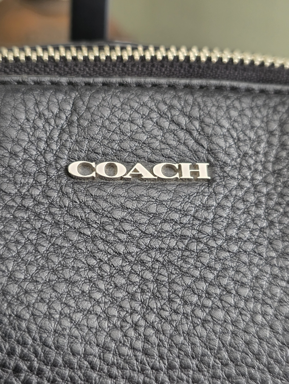 Coach 28095 Kelsey Satchel Black Pebbled Leather Shoulder Bag - Picture 3 of 16